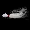 Captain Mack Super Bucktail Jig White 3 Pk