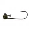 Gambler Screw Lock Giggy Head Black 4pk Jigheads