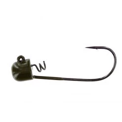 Gambler Screw Lock Giggy Head Black 4pk Jigheads