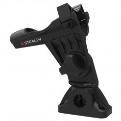 Stealth QR-2 Rod Holder With Multi Mount Base Kayak Gear