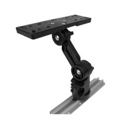 Yak Attack YakAttack Rectangular Fish Finder Mount With Track Mounted LockNLoad Mounting System Kayak Gear