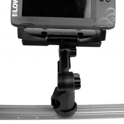 Yak Attack YakAttack Rectangular Fish Finder Mount With Track Mounted LockNLoad Mounting System Kayak Gear